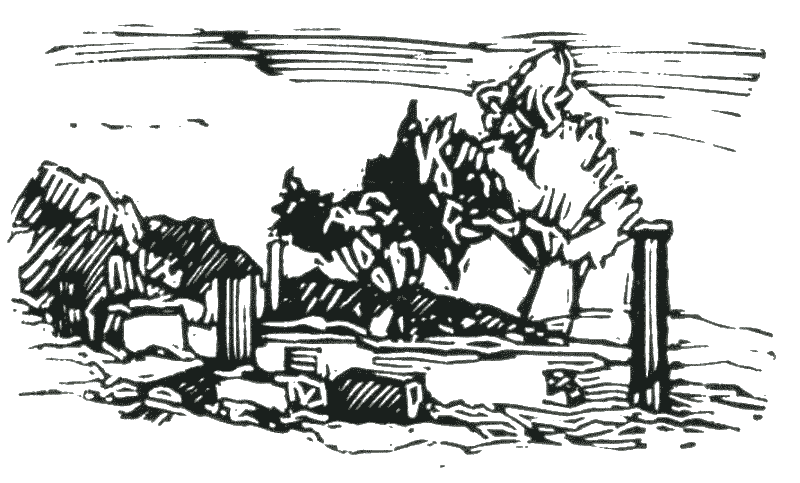 Illustration 4 de Renefer pour Athènes antique de Charles Maurras en 1927.